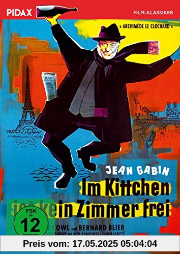 Im Kittchen ist kein Zimmer frei (Archimède, le Clochard) / Preisgekrönter Film mit Jean Gabin (Pidax Film-Klassiker) von Jean Gabin