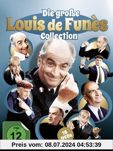 Die große Louis de Funès Collection [16 DVDs] von Jean Loubignac