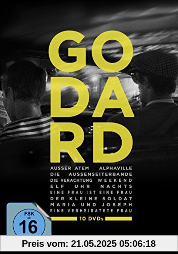 Godard [10 DVDs] von Jean-Luc Godard