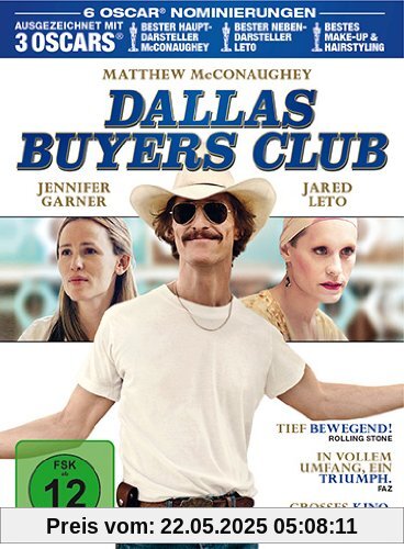Dallas Buyers Club Mediabook (exklusiv bei Amazon.de) [Blu-ray] von Jean-Marc Vallee