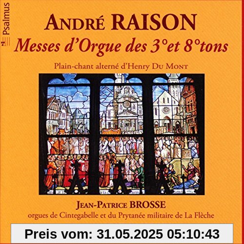 Messes D'orgue Des 3°et 8° Tons von Jean-Patrice Brosse
