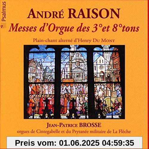 Messes D'orgue Des 3°et 8° Tons von Jean-Patrice Brosse