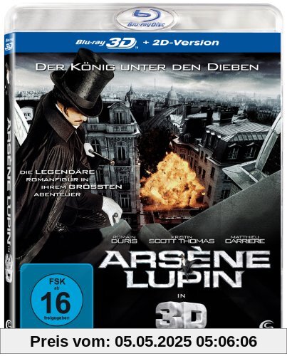 Arsène Lupin (inkl. 2D Version) [Blu-ray 3D] von Jean-Paul Salome