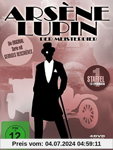 Arsène Lupin - Der Meisterdieb, Staffel 1 (4 DVDs) von Jean-Pierre Decourt
