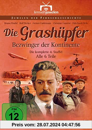 Die Grashüpfer - Bezwinger der Kontinente - Staffel 4 (Fernsehjuwelen) [2 DVDs] von Jean-Pierre Decourt