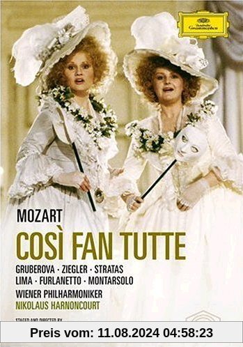 Mozart, Wolfgang Amadeus - Così fan tutte (Gesamtaufnahme) [2 DVDs] von Jean-Pierre Ponnelle