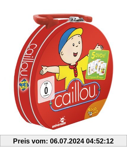 Caillou 01- 05 - Lunchbox [5 DVDs] von Jean Pilotte