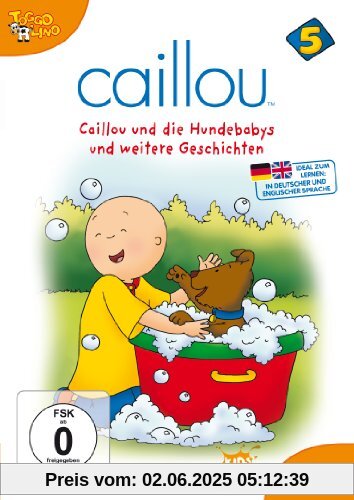 Caillou 05 - Caillou und die Hundebabys und weitere Geschichten von Jean Pilotte