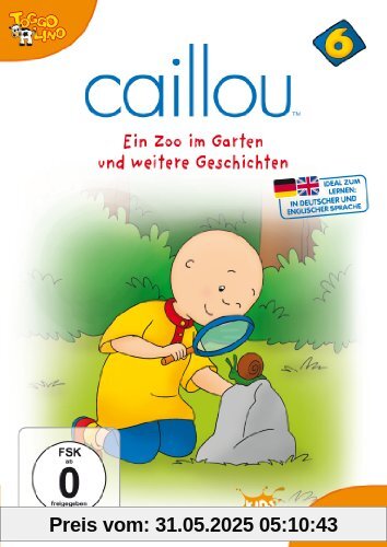 Caillou 06 - Ein Zoo im Garten und weitere Geschichten von Jean Pilotte