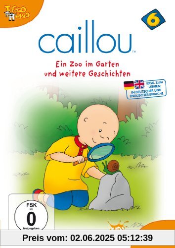 Caillou 06 - Ein Zoo im Garten und weitere Geschichten von Jean Pilotte