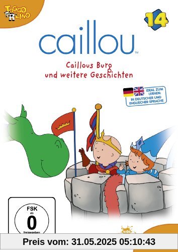 Caillou 14 - Caillous Burg und weitere Geschichten von Jean Pilotte