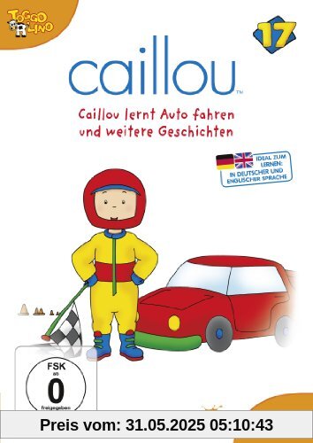 Caillou 17 - Caillou lernt Auto fahren und weitere Geschichten von Jean Pilotte