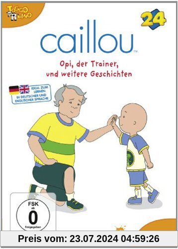 Caillou 24 - Opi, der Trainer und weitere Geschichten von Jean Pilotte