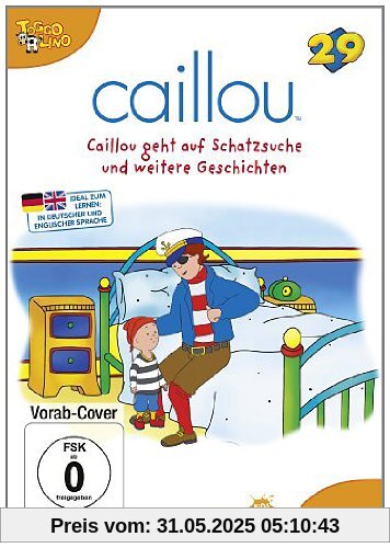 Caillou 29 - Caillou geht auf Schatzsuche und weitere Geschichten von Jean Pilotte