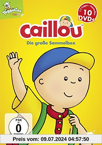 Caillou - Die große Sammelbox [10 DVDs] von Jean Pilotte