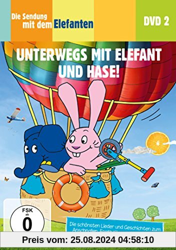 Die Sendung mit dem Elefanten, DVD 2 - Unterwegs mit Elefant und Hase! von Jean Pilotte