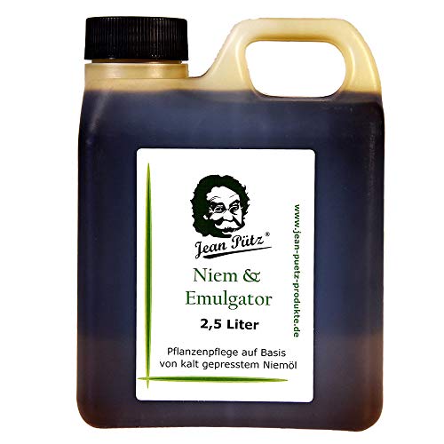 Niemöl (Neemöl) & Emulgator gebrauchsfertig 2,5 l von Jean Putz