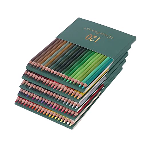 120 Buntstifte, lichtbeständig, zartes Holz, professionelle Künstler-Bleistifte, 120 Farben zum Zeichnen für Künstler 120 Buntstifte, lichtbeständig, zartes Holz, professionelle Künstler-Bleistifte, 120 Farben zum Zeichnen für Künstler von Jeanoko