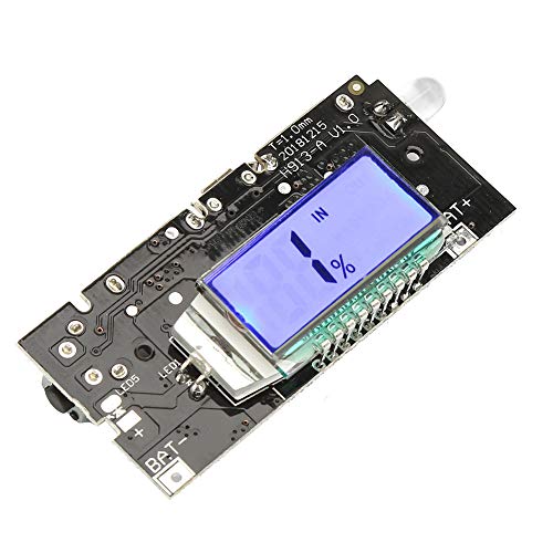 1A 2.1A Power Bank Board Doppelter USB-Überlastschutz Überladungsschutz Überentladungsschutz LCD-Display DIY-Modul für 18650 Batery Charger von Jeanoko