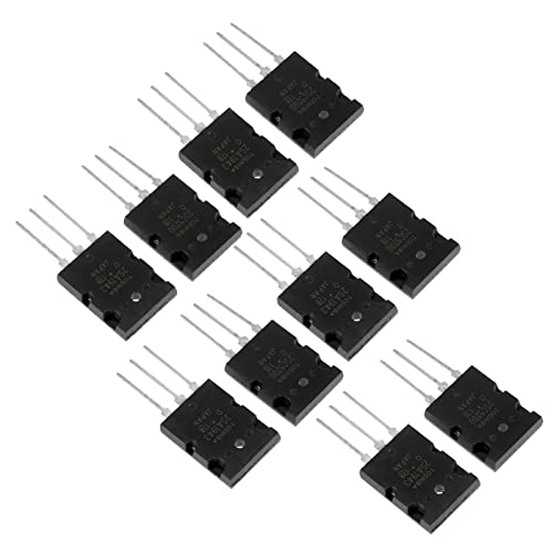 Audio-Transistor Lange Lebensdauer 5 Paar 2SC5200 Schwarzer Leistungsverstärker Hochleistungs-DIY-Schaltung für Gebäudeelektronikprojekte von Jeanoko