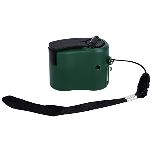 Notfallkurbel USB -Telefonladegerät 3 Bis 8H Standby -Zeit LED Leg LAG STRAGSBEREITEN Mobiles Ladegerät für Wandercamping Im Freien, Notfall (Grün) von Jeanoko