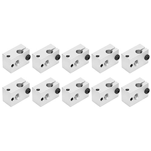 V6 Heizblock für V6 Aluminium Heizblock Düsenheizung für Kompatibel mit Pt100 Sensor mit Silikon V6 Heizblock für V6 Aluminium Heizblock Düsenheizung für Kompatibel mit Pt100 Sensor mit Silikon von Jeanoko