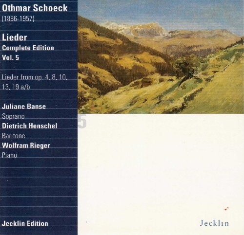 Sämtliche Lieder,Vol.5 von Jecklin (Klassik Center Kassel)