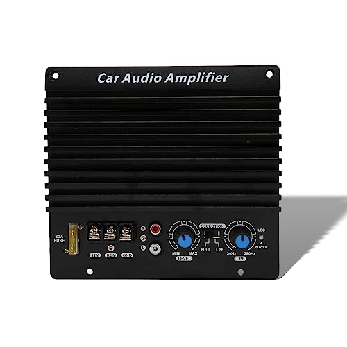 1000W Car Audio High Power Amplifier Amp Board, 12V Wärmeableitung Panel Leistungsstarke Bass Subwoofer Amp Board für Fahrzeug Auto Lautsprecher Modifikation von Jectse