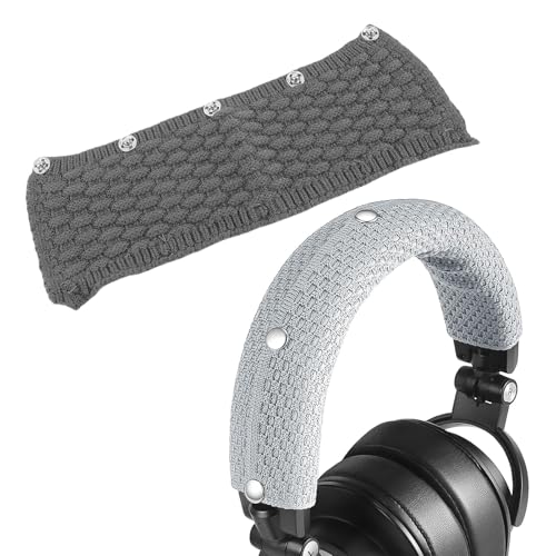 2 Packersatz -Kopfhörer -Kopfbandabdeckung für ATH M50X QC35, Headset -Kopfbandabdeckung für Kopfhörer für WF 1000x, für Cloud Alpha, für HD598 (Black) von Jectse
