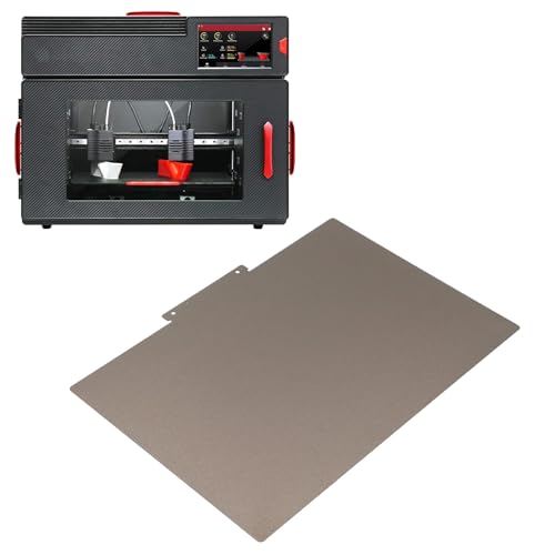 3D-Drucker-Bauplatte, Doppelseitige Druckplattform mit PEI-Pulverbeschichtung und Mattierter Textur, 254 X 368 Mm, für Raise3d E2 mit Breiter Anwendung von Jectse