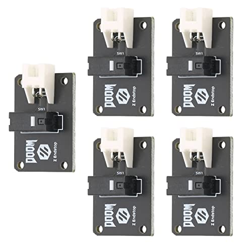 3D-Drucker-Endschalter, mechanisches Endstopp-Schaltermodul der Z-Achse, 2-Pin-Schnittstellen-Endschalterplatine, Erweiterungsplatinen-Zubehör für Voron 2.4 HARTK 5 Packungen von Jectse