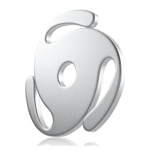 45 U/Min -Rekordadapter, Solid Aluminium 45 Adapter für Plattenspieler 45 U/Min Spindeladapter für 7 Zoll V INYL -Aufzeichnung, 45 U/Min -Konvertiereinsätze für Player (Silver) von Jectse