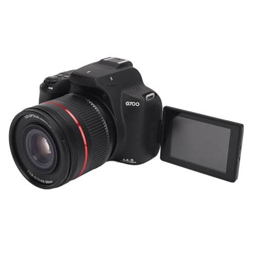 4K 64MP DSLR-Kamera, Spiegellose G7000-Kamera mit 30-fachem Digitalzoom, F4,9 Bis 59 Mm Objektiv, 3-Zoll-Flip-IPS-Bildschirm, Digitale Full-HD-WLAN-Videokamera, von Jectse