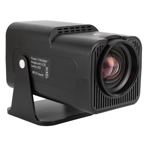 4K-Miniprojektor für Android 11, 1+8 GB Intelligenter Tragbarer Projektor mit WiFi6 BT5.0, Heimfilmprojektor mit Automatischer Korrektur, um 180° Drehbarer Außenprojektor für 4K-Miniprojektor für Android 11, 1+8 GB Intelligenter Tragbarer Projektor mit WiFi6 BT5.0, Heimfilmprojektor mit Automatischer Korrektur, um 180° Drehbarer Außenprojektor für von Jectse
