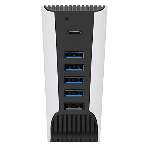 5-in-1-USB-Hub für, 5-Port-Hochgeschwindigkeits-USB-Erweiterungs-Hub-Extender-Splitter-Ladegerät für -Konsole, USB2.0-USB-Hub-Splitter mit -Anschluss für -Konsole von Jectse