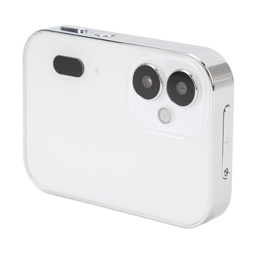 64MP 4K-Digitalkamera, 3-Zoll-Kompakt-Selfie-Vlogging-Kamera mit Voll-Touchscreen, 3600-mAh-Einsteigerkamera mit Sperrbildschirmaufnahme, OTG-Verbindung, für Geschenke von Jectse