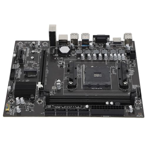AMD A320 M ATX-Gaming-Motherboard, Dual-Channel-DDR4-Speicher-Computer-Motherboard, Unterstützt SATA 3.0 M.2 PC-Motherboard für AMD für die Ryzen5000-Serie von Jectse