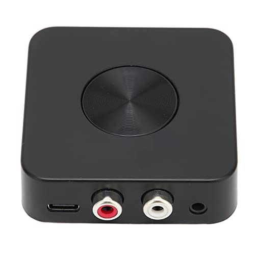Bluetooth-Empfänger, 2-in-1-Bluetooth-Audioadapter mit 3,5-mm-Kabel und RCA-Kabel, Professioneller Drahtloser Audioadapter für Lautsprecher-Heimkino von Jectse