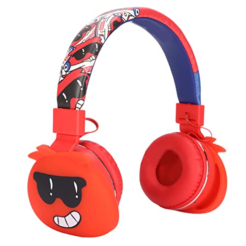 Bluetooth-Kopfhörer für Kinder, Dehnbare, Faltbare Kabellose Kinder-Kopfhörer mit Mikrofon, Tragbares Kinder-Gaming-Headset für PC-Tablet-TV-Mädchen Jungen von Jectse