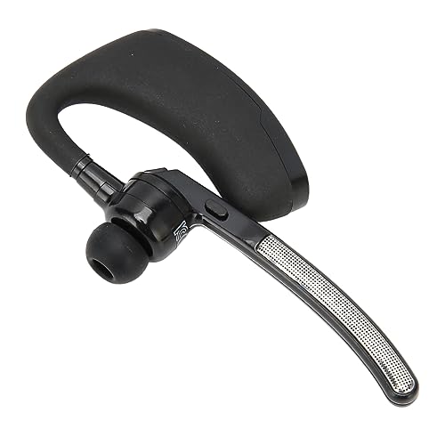 Bluetooth-Ohrhörer, Kabelloses Freisprech-Headset mit Mikrofon, Geräuschunterdrückendes Einzelohr-Headset, Bluetooth-Headset Zum Fahren für Telefon, Business, Büro, Handy von Jectse