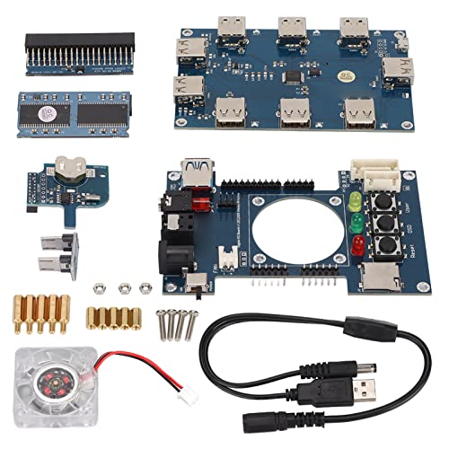 Digitales IO-Board-Kit für DE10 FPGA für MisterFPGA-Zubehör, Professionelles IO-Digitalboard für DE10 Nano-Motherboard für Plattform-Gaming-Konsole von Jectse