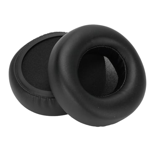 Ersatz-Earpads für RB-M700B, Weiche Protein-Leder-Ohrpolsterkissen, Geräuschisolation Verdickte Ohrhörerabdeckungen für RB-M500B für RB-M300B für RB-M500BE-K-Kopfhörer (Black) von Jectse