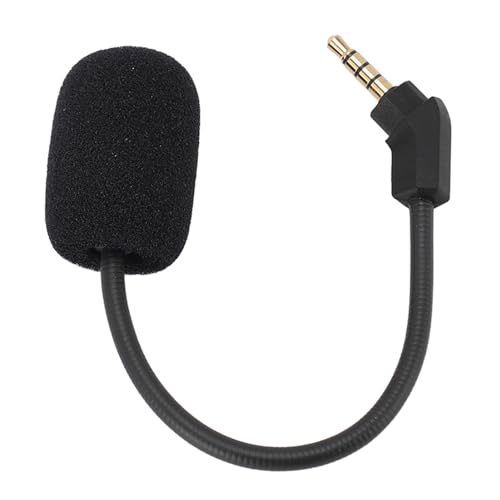 Ersatz-Game-Mikrofon, Passend für Kingston für Cloud Revolver, 3,5-mm-Stecker, Abnehmbarer Mikrofonarm, Computer-PC-Gaming-Headsets, Ersatzmikrofon mit Geräuschunterdrückung von Jectse