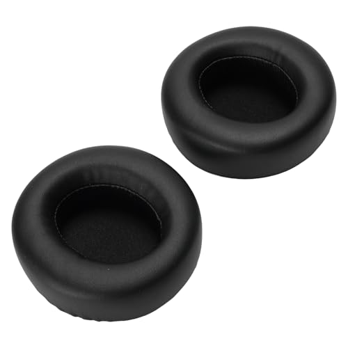 Ersatz-Ohrpolster für Kopfhörer RB-M700B, RB-M500B, RB-M300B, RB-M500BE-K, Weicher Protein-Leder-Memory-Schaum, Geräuschisolierende Leder-Ohrpolster Ersatz für MDR 7506 (Black) von Jectse