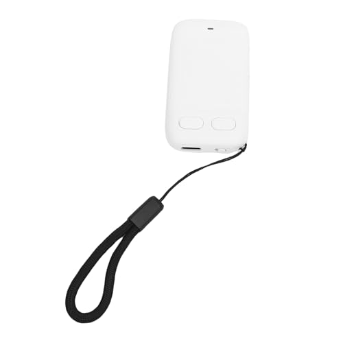 Fernbedienung für Seite Turner, 2 Taste Scrolling Bluetooth -Kamera -Videoaufzeichnung Remote, HD -Selfie -Clicker für Android -Telefone Tablets (White) von Jectse