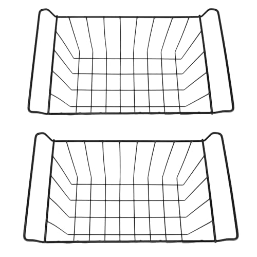 Gefrierschrank-Aufbewahrungskorb, Leicht zu Reinigender, Platzsparender Gefrierkorb für Tiefkühlkost (BLACK) von Jectse