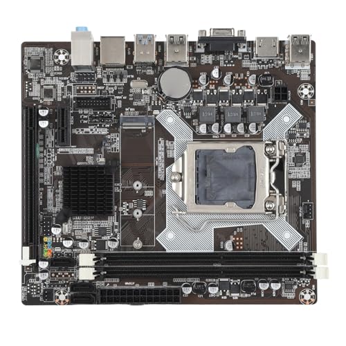 H81 Gaming-Motherboard, DDR3-Computer-Motherboard für LAG 1150, PC-Motherboard Unterstützt VGA-HDMI-Desktop-Motherboard mit Gigabit-LAN-Karte, 3X SATA 2.0, 4xUSB2.0, 2xUSB3.0 von Jectse