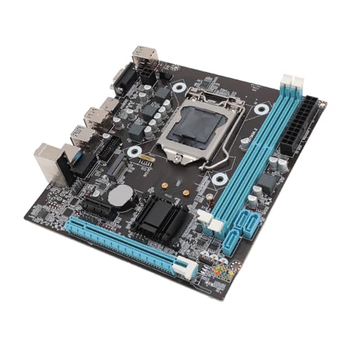 H81G Gaming-Motherboard, DDR3-Computer-Motherboard, Dual-Channel für LGA1150 Pin 4. 5. Generation, DDR3-Gigabit-Netzwerkkarte PC-Motherboard mit M.2-Steckplatz, 2 X USB3.0, 3 X von Jectse