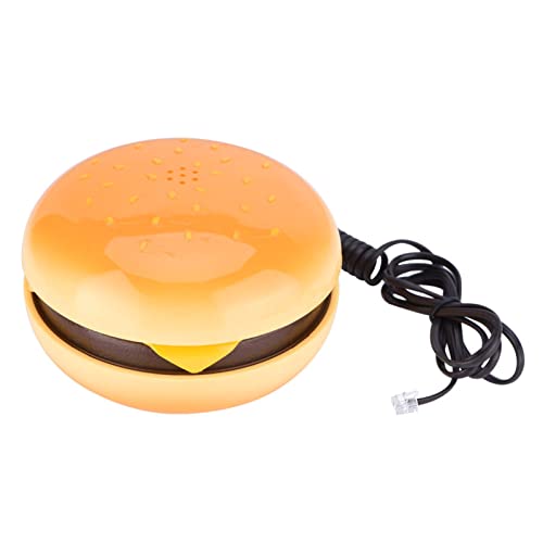 Hamburger-Telefon, Neuartiges Emulationales Cheeseburger-Burger-Telefon, Kabelgebundenes Festnetztelefon, Niedliche Telefone, Schnurgebundenes Festnetztelefon, Desktop-Telefon Hamburger-Telefon, Neuartiges Emulationales Cheeseburger-Burger-Telefon, Kabelgebundenes Festnetztelefon, Niedliche Telefone, Schnurgebundenes Festnetztelefon, Desktop-Telefon von Jectse