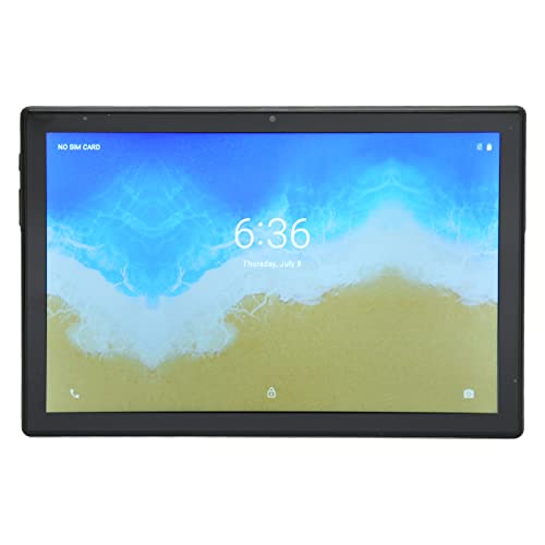 Jectse 10,1-Zoll-Tablet-PC, für Android 11.0 4G-Net-Tablets, WiFi 5G-Dualband-Tablet-PC, 8-Kern-CPU, 4G-RAM, 128G-ROM, 7000-mAh-Akku, Zwei Kameras, Bluetooth 5.0(Silber+EU-STECKER) von Jectse
